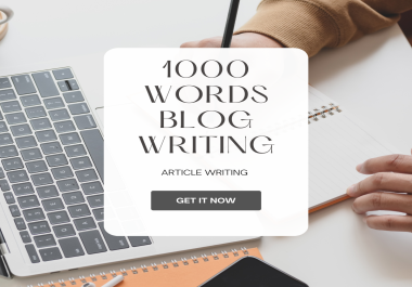 1000 Words Outstanding SEO Blog Post