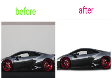 I will make professional and high quality background remover for 100 photos