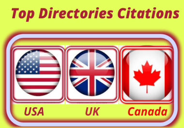 I will provide 50 local citations and business directories