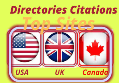 I will provide 50 local citations and business directories
