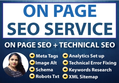 Complete ON PAGE SEO Service for Top Google Ranking