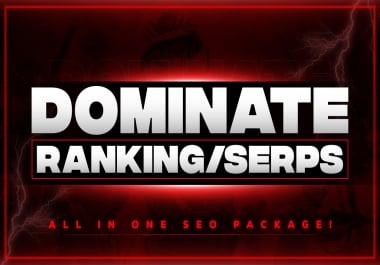 Dominate Ranks - 150 Powerful SEO Backlinks from DA/DR 100+ Domains