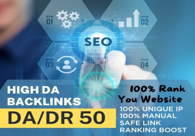 Increase your website domain authority & domain rating