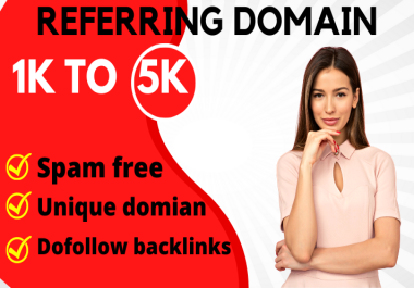 I will build 20k referring domain seo backlinks for top ranking