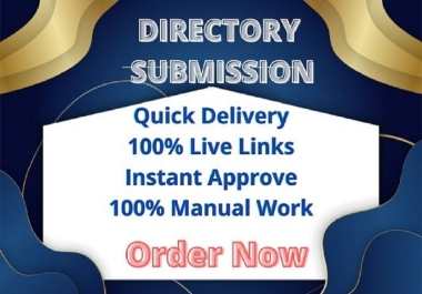 I will do 100 directory submission SEO backlinks