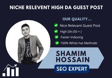 I will provide high-quality do follow backlinks via guest posts for boosting your rank