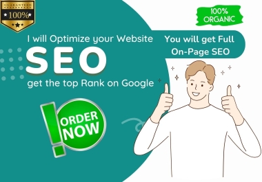 I will do On-page SEO on WordPress,  Shopify,  Wix,  Squarespace,  Weebly,  PHP Websites