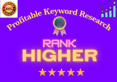 I will Do Profitable Keyword Research for Your Business to Rank Your Website