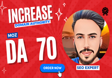 I will Increase Moz DA domain Authority up to 50
