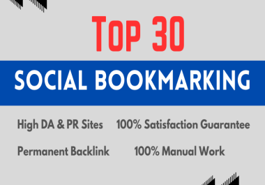 I will do Social Bookmarking Services to Boost Your Online Presence