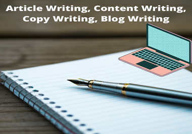 I Will Write Articles,  Content and Blogs On any Niche