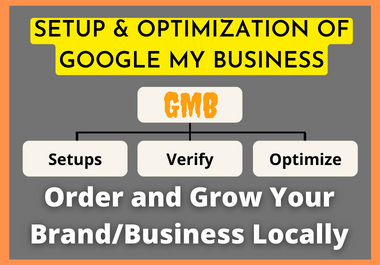 I will create and optimize google my business for local SEO ranking