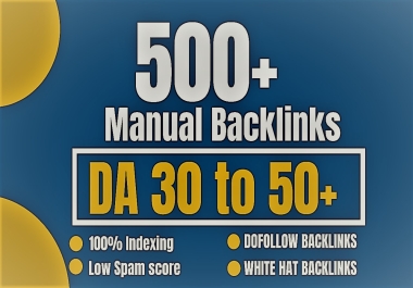 I will create 500 High Quality SEO Contextual Backlinks