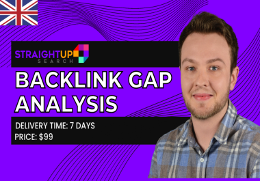 Backlink Gap Analysis by SEO professional