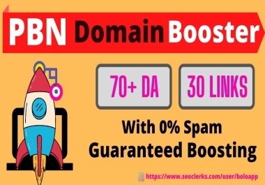 PBN Domain Metrics Booster DA-70+ Boost your ranking