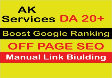 I will provide dofollow contextual backlinks for off page SEO link building