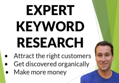 I will do expert seo keyword research and serp analysis