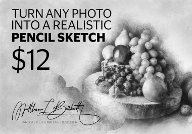 Turn Any Phot Into A Realistic Pencil Sketch