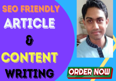 I will write 500+ words SEO article.