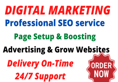 I will be your digital marketing expert and service Manager