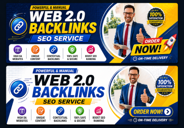 web 2.0 Backlinks 1500+ High Authority do-follow live link for website ranking