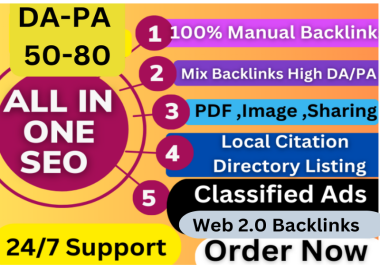 SEO Blast-Rank on google by All in one On-page SEO package 10 backlink for $1