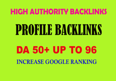 I will Build 170+ High Quality SEO Profile Backlinks for Google Ranking