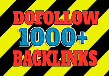 1000+ High Authority Do-Follow Backlinks SEO Link building