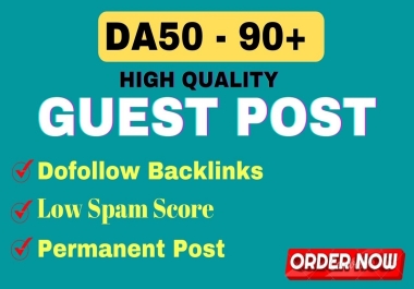 I will do guest post on da 60 google news site for SEO backlinks