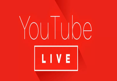 Live Stream Or Premiere YouTube Video Promotion Users stay for 24 hours