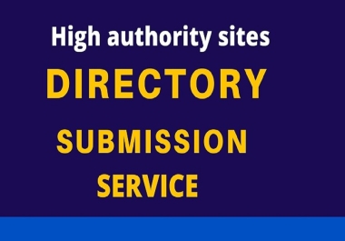 I will do 100 directory submission backlinks high DA DR site SEO