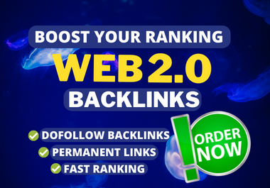I will create 70 high quality web 2.0 seo dofollow backlinks with unique content permanent link