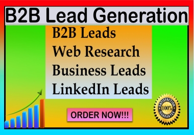 I will collect LinkedIn Business lead,  sales leads and targeted B2B Leads