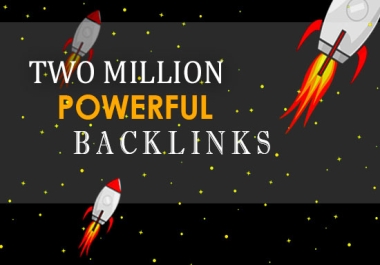 I will do 2million Powerful Contextual dofollow backlinks your website