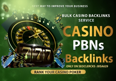 5000+ Poker,  Casino,  Gambling,  Judi,  UFAbet,  Betting HQ PBNs Backlinks To Rank Your Website