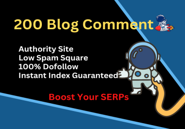 I will build high quality blog comments backlinks