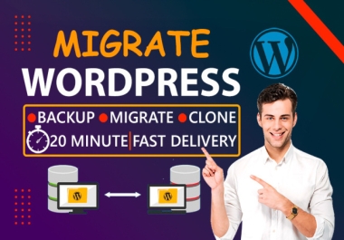 WordPress Migration,  Backup Restore Without Downtime