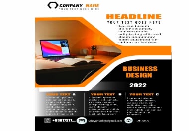 I will create a professional flyer in few hours