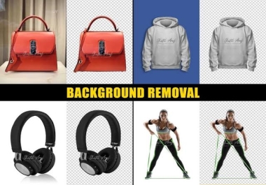 I will remove background of 60 products
