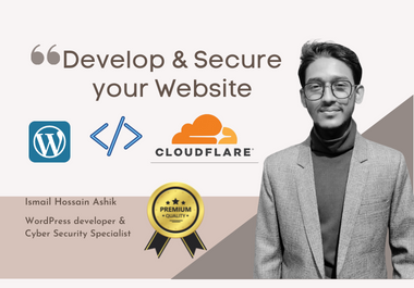 I will redesign,  develop and make secure WordPress websites