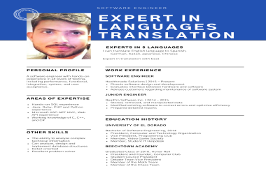 English,  Spanish,  German,  Italian,  Chinese,  Japanese and Urdu,  Hindi, rofessional Translation Service