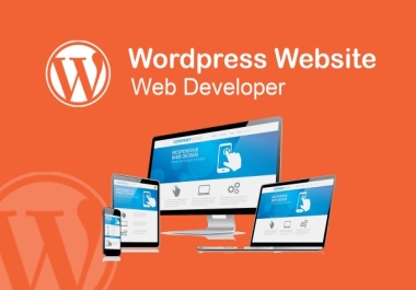 I will do website development,  web design with WordPress