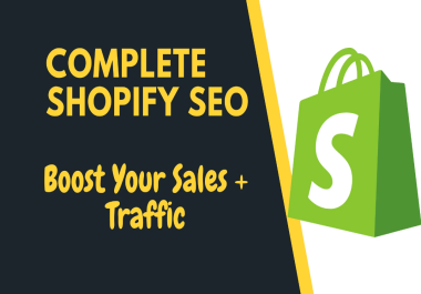 I will do advance Shopify SEO for 1st page google rankings