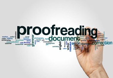 Quality Proofreading of Project,  Thesis,  Dissertation,  or Reports