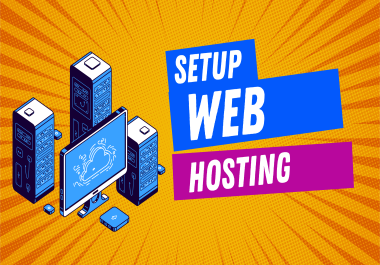 I will setup web hosting on bluehost,  hostinger,  hostgator,  dreamhost,  godaddy
