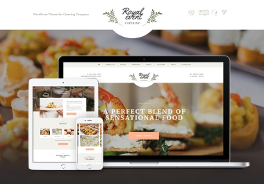 Royal Event A Wedding Planner & Catering Company WordPress Theme With License