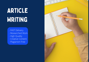 I will write 3500 seo-optimized words blog post/article post