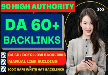 I will provide white hat manual link building dofollow seo banklinks