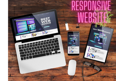 i will create responsive website in one day