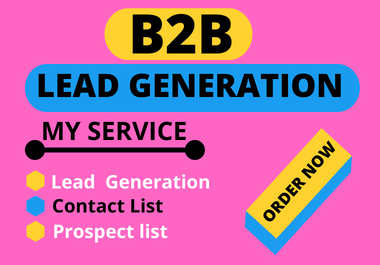 I will provide 100 lead generation with targeted Linkedin profile